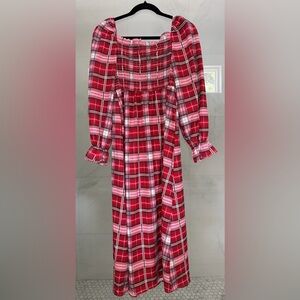 Plaid maxi dress, by Sunday Up